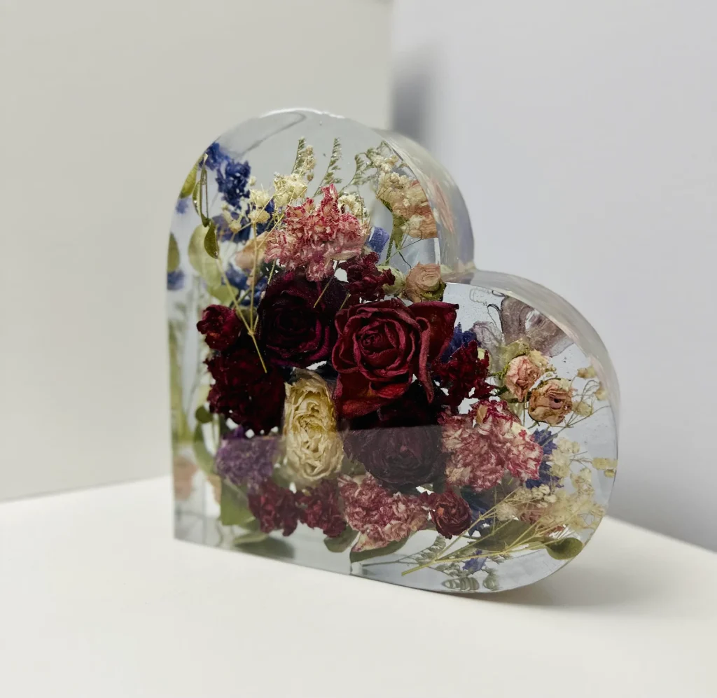 Love Resin Paper Weight